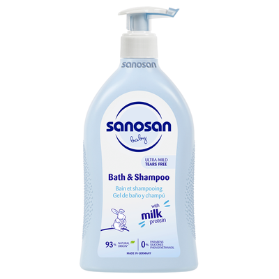 Sanosan Gel de baño y Shampoo para bebé
