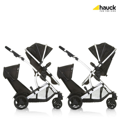 Hauck Coche Duett 2 - Negro