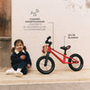Kindercraft Bicicleta  de equilibrio ETER - Rojo