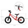 Kindercraft Bicicleta  de equilibrio ETER - Rojo