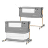 Kinderkraft Cuna Colecho NESTE GROW - Gris madera