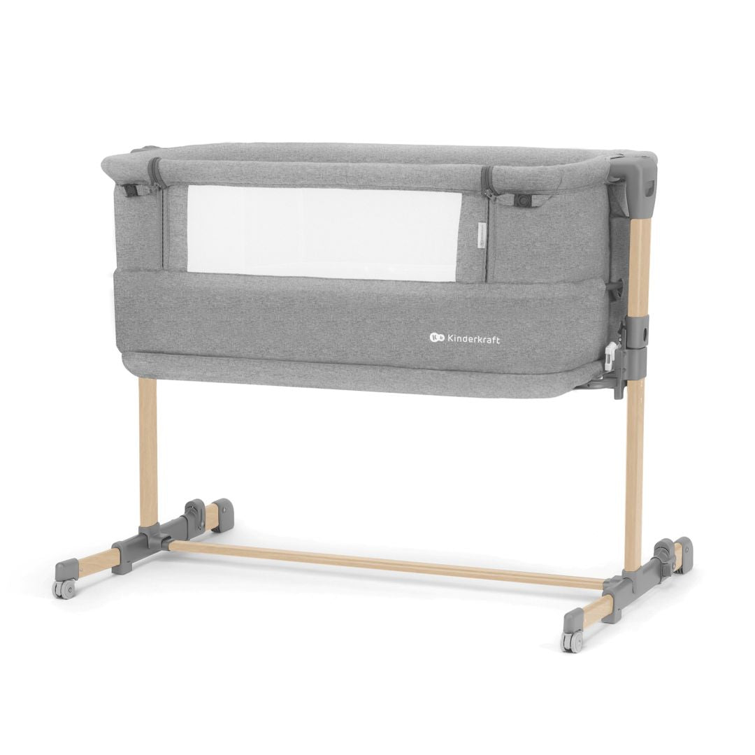Kinderkraft Cuna Colecho NESTE GROW - Gris madera