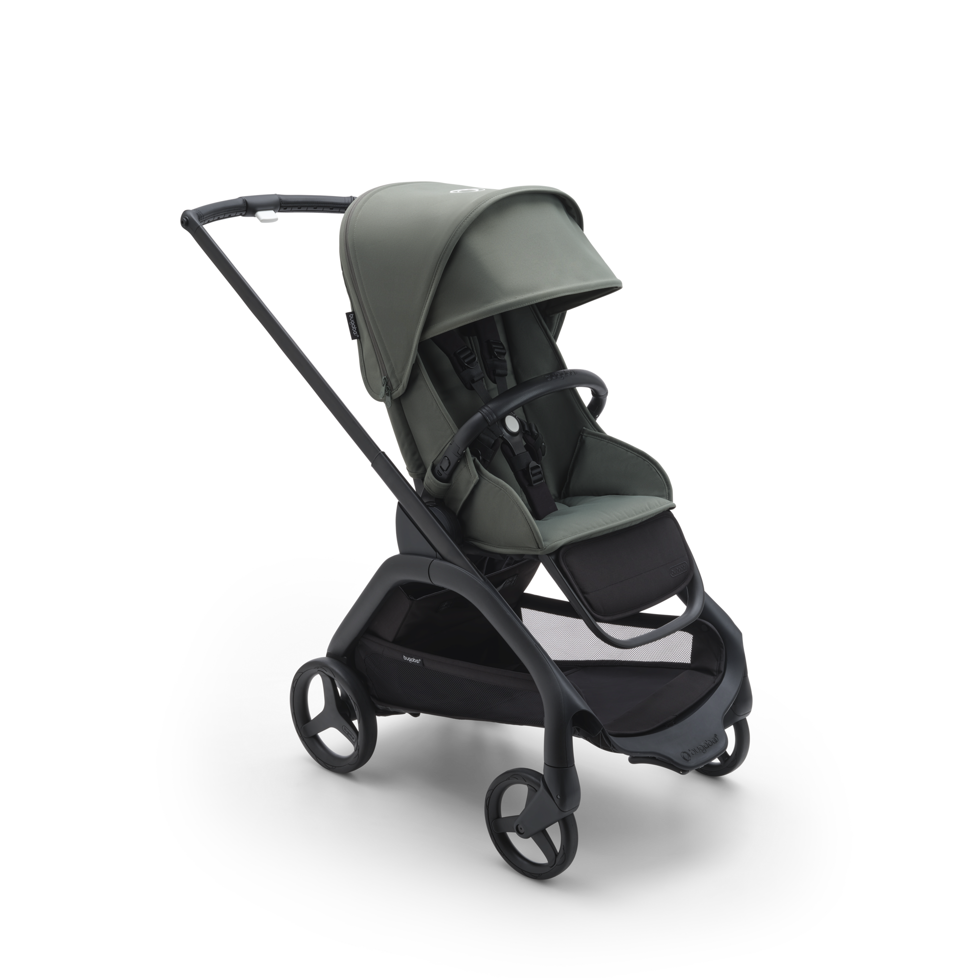 Coche Bugaboo Fox 3 negro/negro con capota negro - Blanca y Augusto