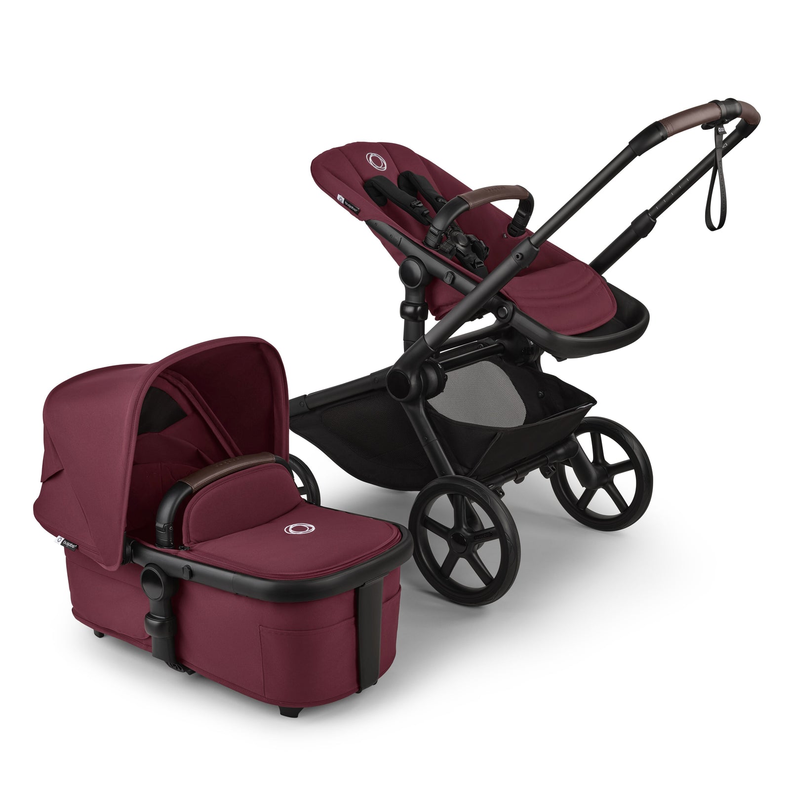 Coche Bugaboo Kangaroo - DARK CHERRY