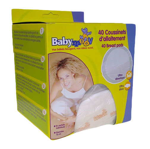 Babymoov Discos absorbentes desechables - 40 uds