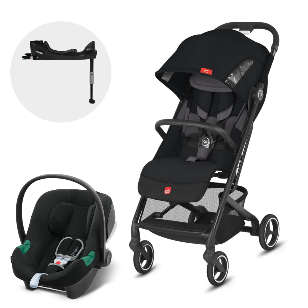 GB Travel System Qbit Plus All City con Aton B2 y Base One