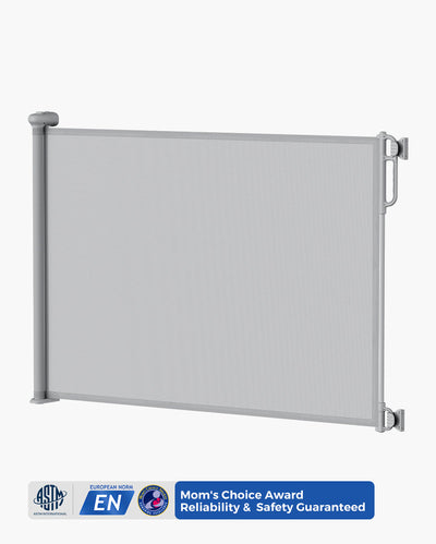 Momcozy Puerta de Seguridad Retractil Gris