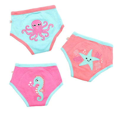 Zoocchini Pack 3 Calzones Entrenamiento - Oceano