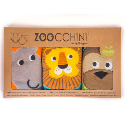 Zoocchini Pack 3 Calzones Entrenamiento - Safari Niño