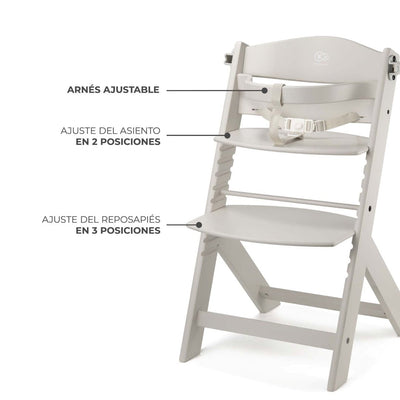 Kinderkraft Silla de comer Evolutiva ENOCK - Beige