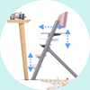 Kinderkraft Silla de comer evolutiva LIVY - Pink