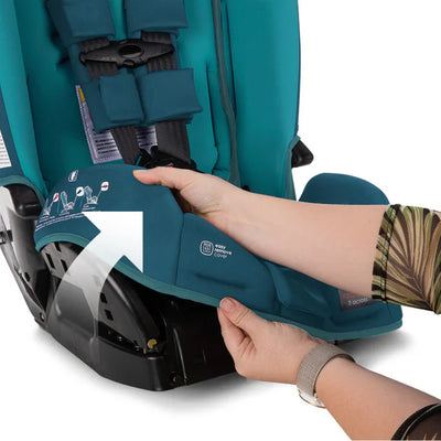 La Silla de Auto Convertible Diono Radian su funda desmontable y lavable.