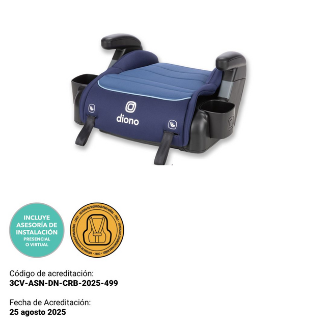 Diono Alzador Connect3® RXT Backless Booster - Blue Surge
