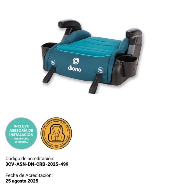 Diono Alzador Connect3® RXT Backless Booster - Blue Razz Ice