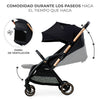 Kinderkraft Coche Compacto ALPINO - Negro (PRE-VENTA)