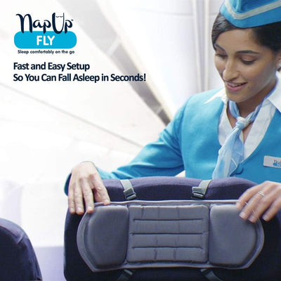 Nap Up Almohada de viaje para aviones Fly Plus