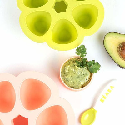 Molde Silicona para comida Rosado Beaba