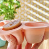 Molde Silicona para comida Rosado Beaba