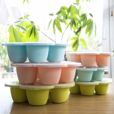 Molde Silicona para comida Rosado Beaba