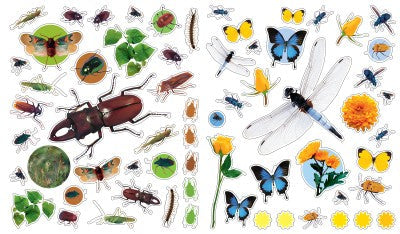 Workman Libro Eyelike Stickers -  Insectos