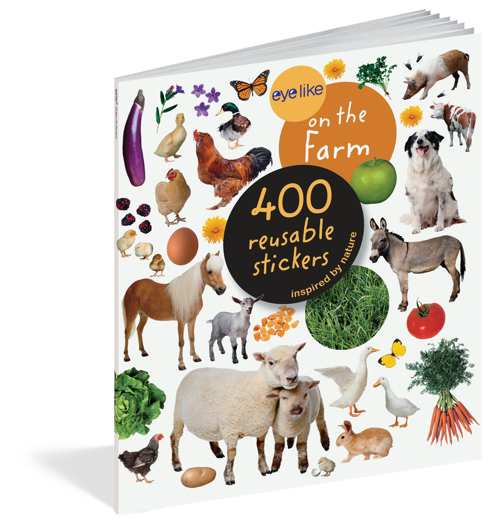 Workman Libro Eyelike Stickers -  En la Granja