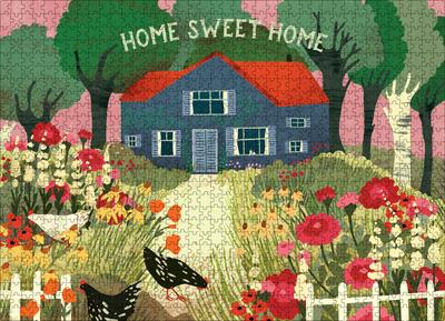 Eeboo Puzzle 1000 piezas - Home Sweet Home