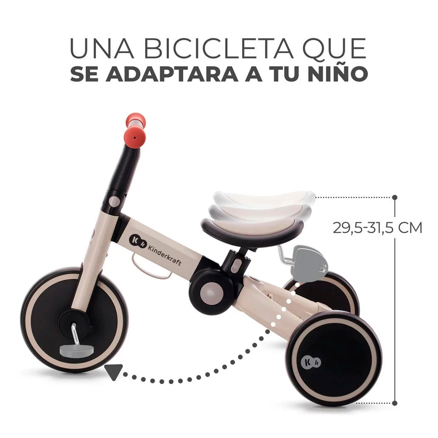 Triciclo 3 en 1 AVEO de Kinderkraft