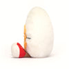 peluche huevo duro geek vista lateral disponible en blanca y augusto