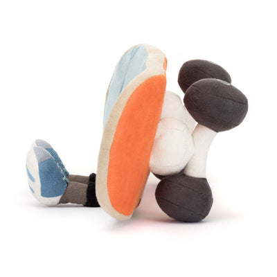 eres un skater, aca tu peluche favortio de Jellycat. Un skate para siempre en blanca y augusto vista lateral