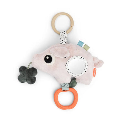 Done by Deer Juguete sensorial de actividad - Pigee rosa