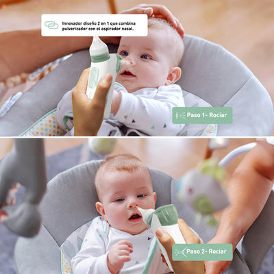 Momcozy Aspirador Nasal 2 en 1 con Pulverizado (PRE-VENTA)