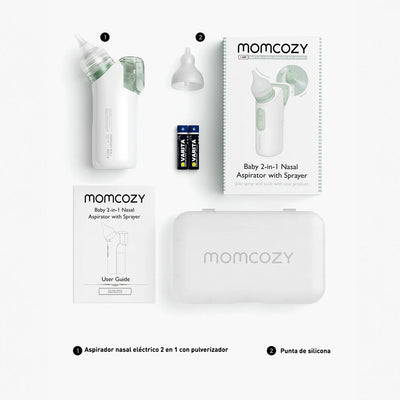 Momcozy Aspirador Nasal 2 en 1 con Pulverizado (PRE-VENTA)