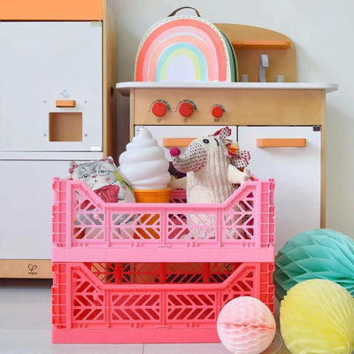 AyKasa Caja Organizadora Plegable MINI - Dark Pink