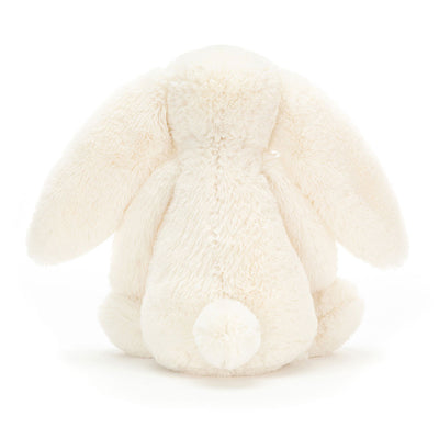 Peluche conejo Jellycat blanco talla M vista trasera