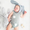 Peluche conejo Jellycat Bashful grey talla M en uso