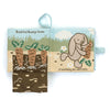 Jellycat Libro de tela Bashful Bunny Loves You
