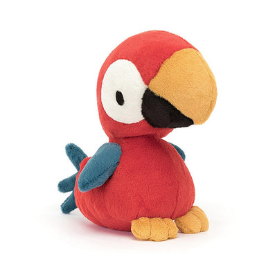 Jellycat Peluche - Loro Rojo Bodacious