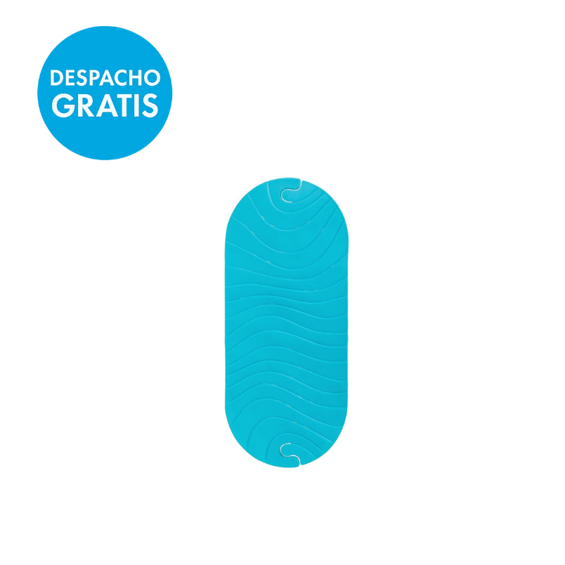 Boon Ripple Mat de tina antideslizante calipso