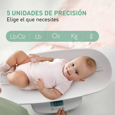 Momcozy Balanza para Bebé 2 en 1 con Medidor