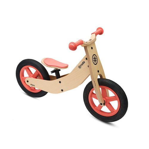 Bicicleta Madera Roda Start - Rosado