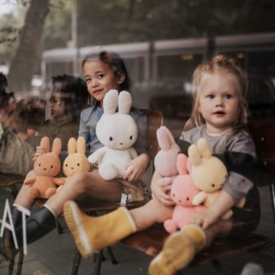 Bon Ton Toys Peluche Miffy 33 cm - Gris