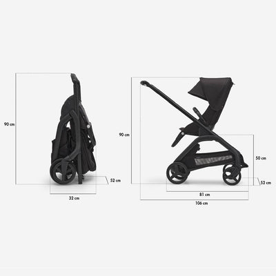 Bugaboo Dragonfly - Negro (pre-venta)