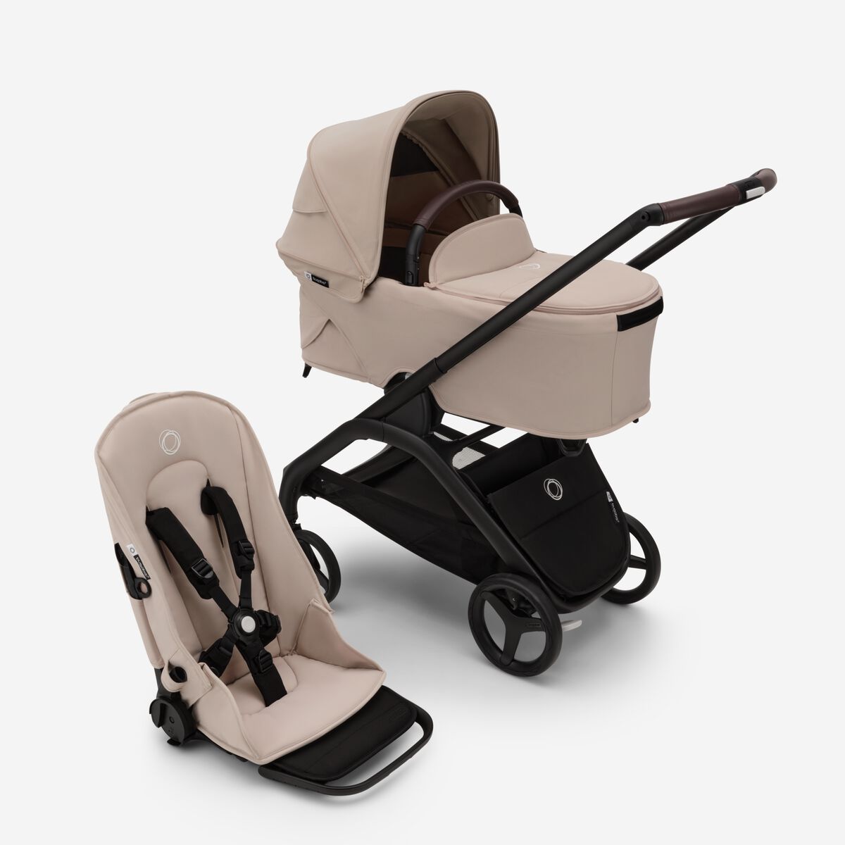 Bugaboo Dragonfly con Moises - Taupe