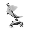 Cybex Travel System Coche LIBELLE SLV Fog Grey con Silla Nido Aton B2