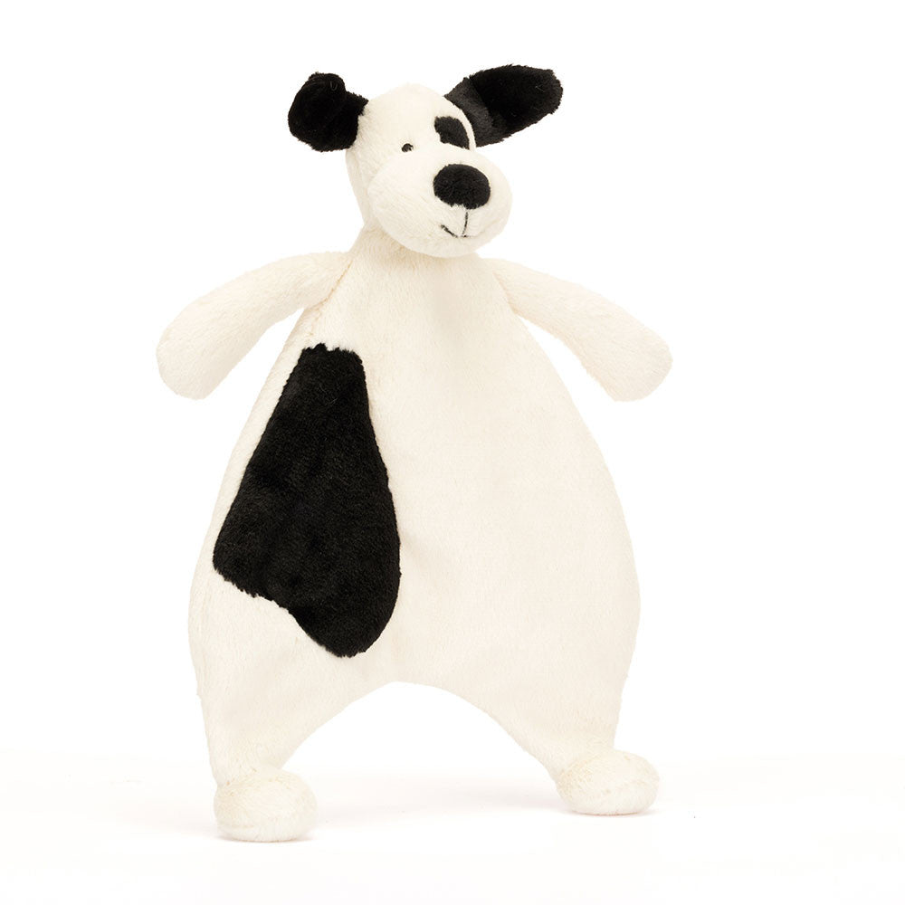 Jellycat Mantita Tuto - Perro Blanco & Negro