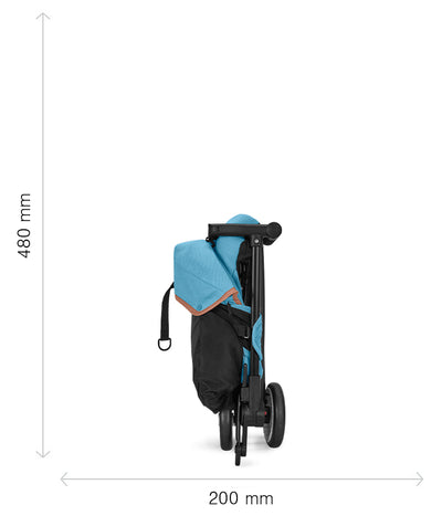 Cybex Travel System LIBELLE BLK Moon Black con Silla Aton S2