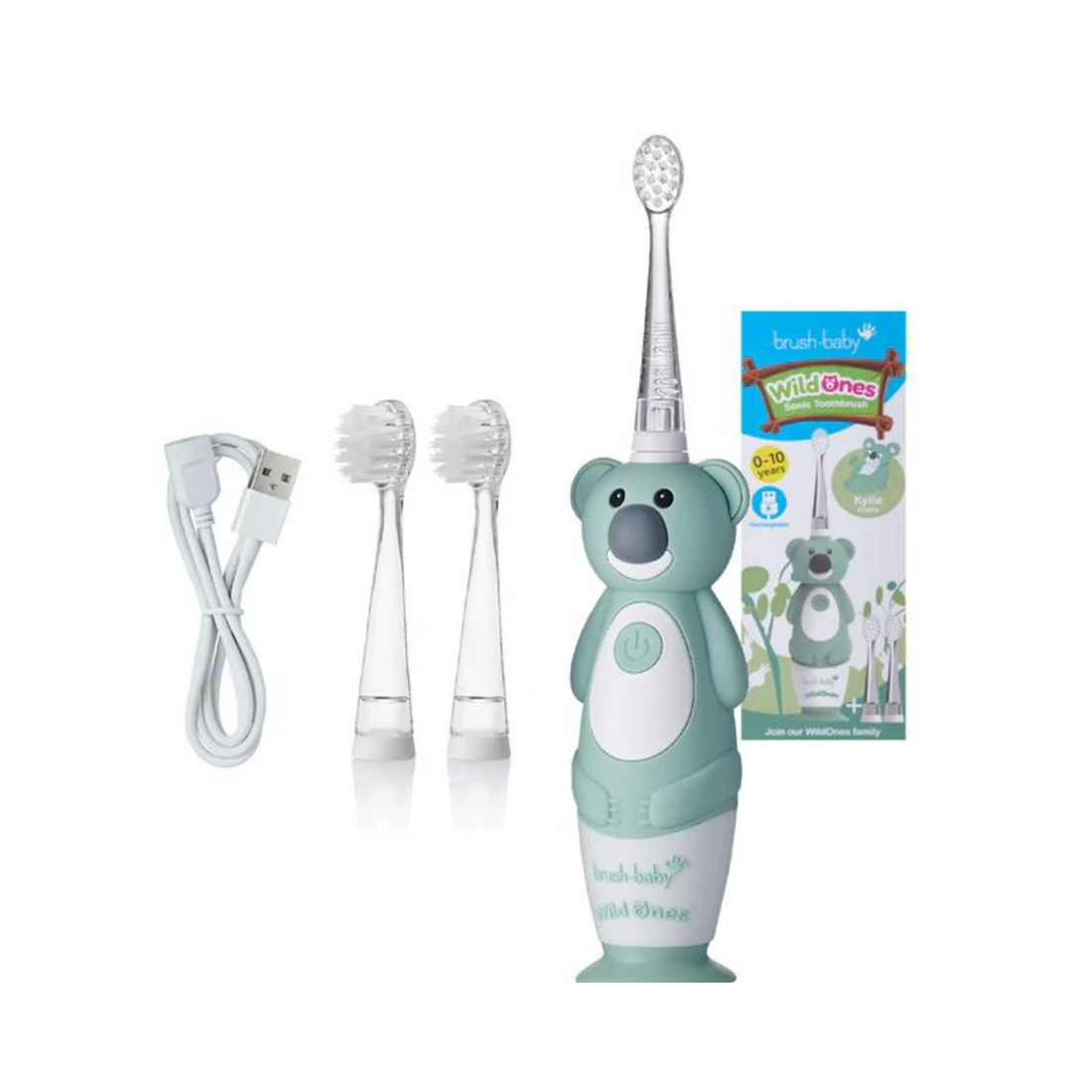 Blush Baby Cepillo de Dientes Eléctrico Recargable para Bebés y Niños WildOnes - Koala