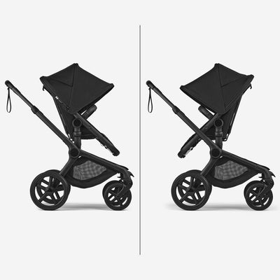 Bugaboo Fox 5 Renew negro/negro con capota negra