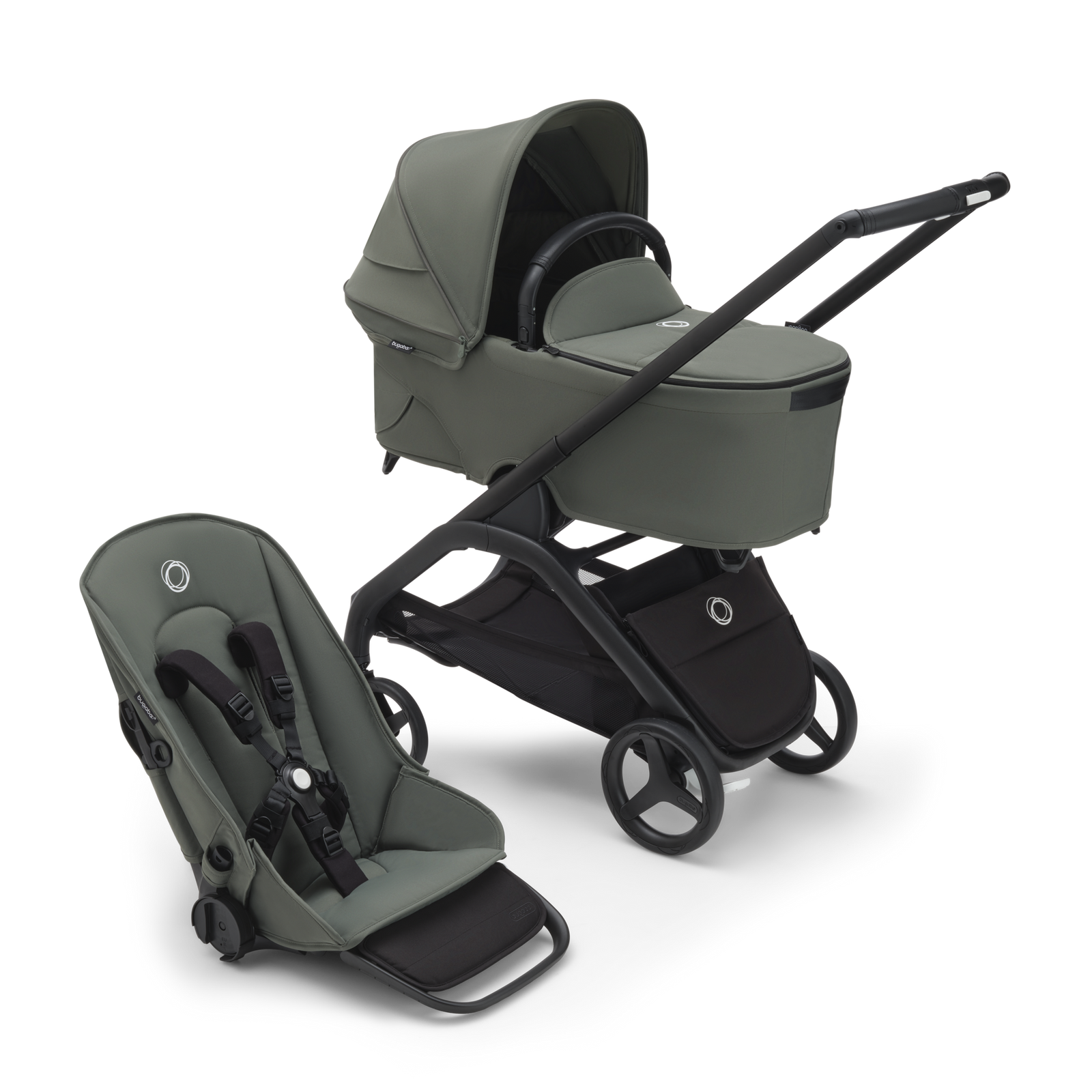 Bugaboo Dragonfly con Moises - Verde