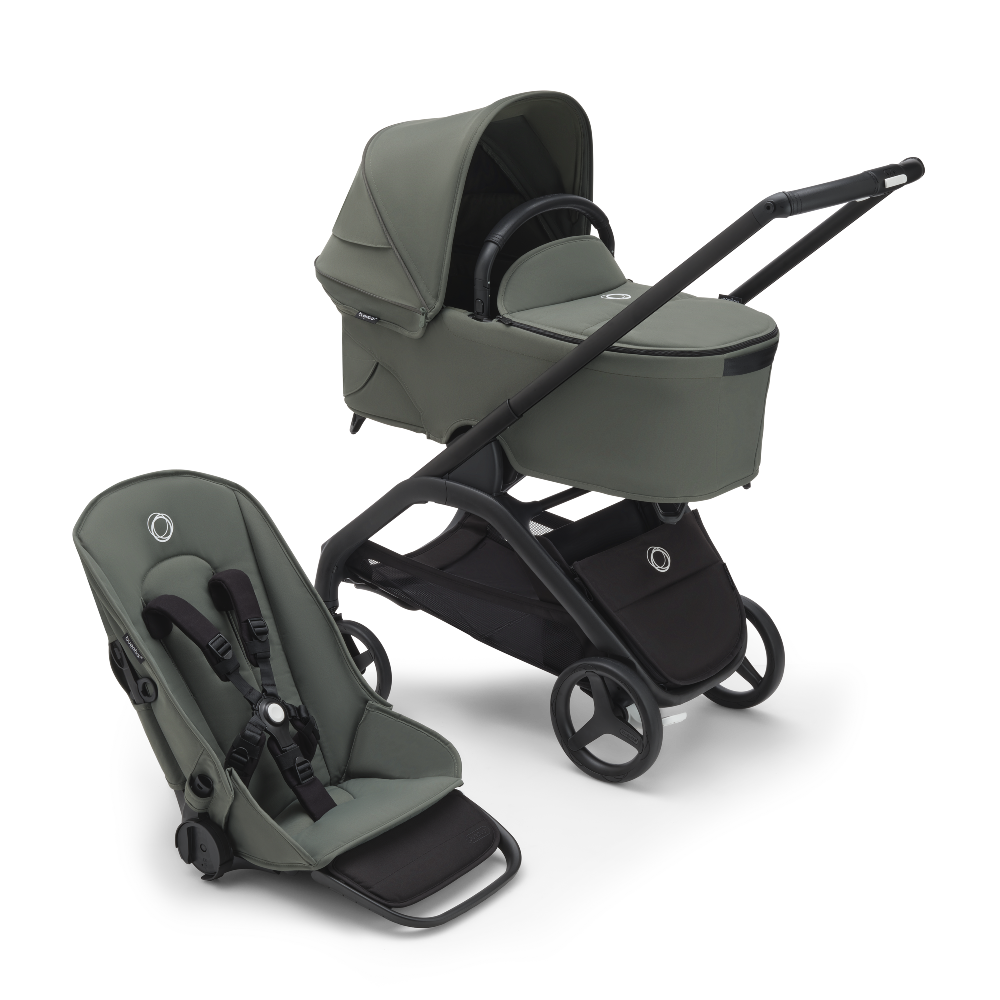 Bugaboo Dragonfly con Moises - Verde